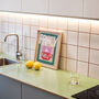 Fancy A Brew Kitchen Wall Art Print, thumbnail 4 of 8