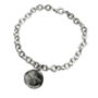 Silver Personalised Honey Bee Coin Bracelet, thumbnail 3 of 4