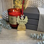 Personalised Gold Angel Christmas Tree Dec 23, thumbnail 1 of 10