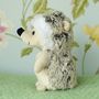 Hedgehog Mini Soft Toy, From Birth, Gift Boxed, thumbnail 3 of 7