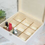 Nail Polish Manicure Storage Gift Keepsake Box, thumbnail 2 of 2