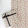 Luxury Striped Christmas Tree Gift Wrapping Paper, Superior Thickness, thumbnail 1 of 4