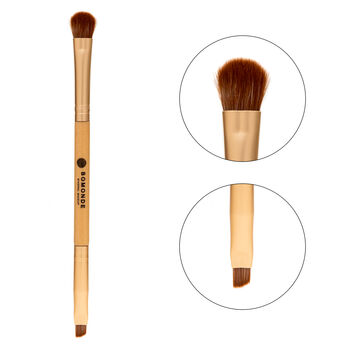 Vegan Mineral Eyeliner Brush Set 100 % Natural Makeup, 3 of 4