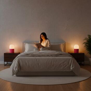 Beehive Table Lamp | Modern Ribbed Desk Light, 4 of 12