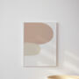 Inspired Side Stones Abstract Wall Art Print, thumbnail 1 of 7