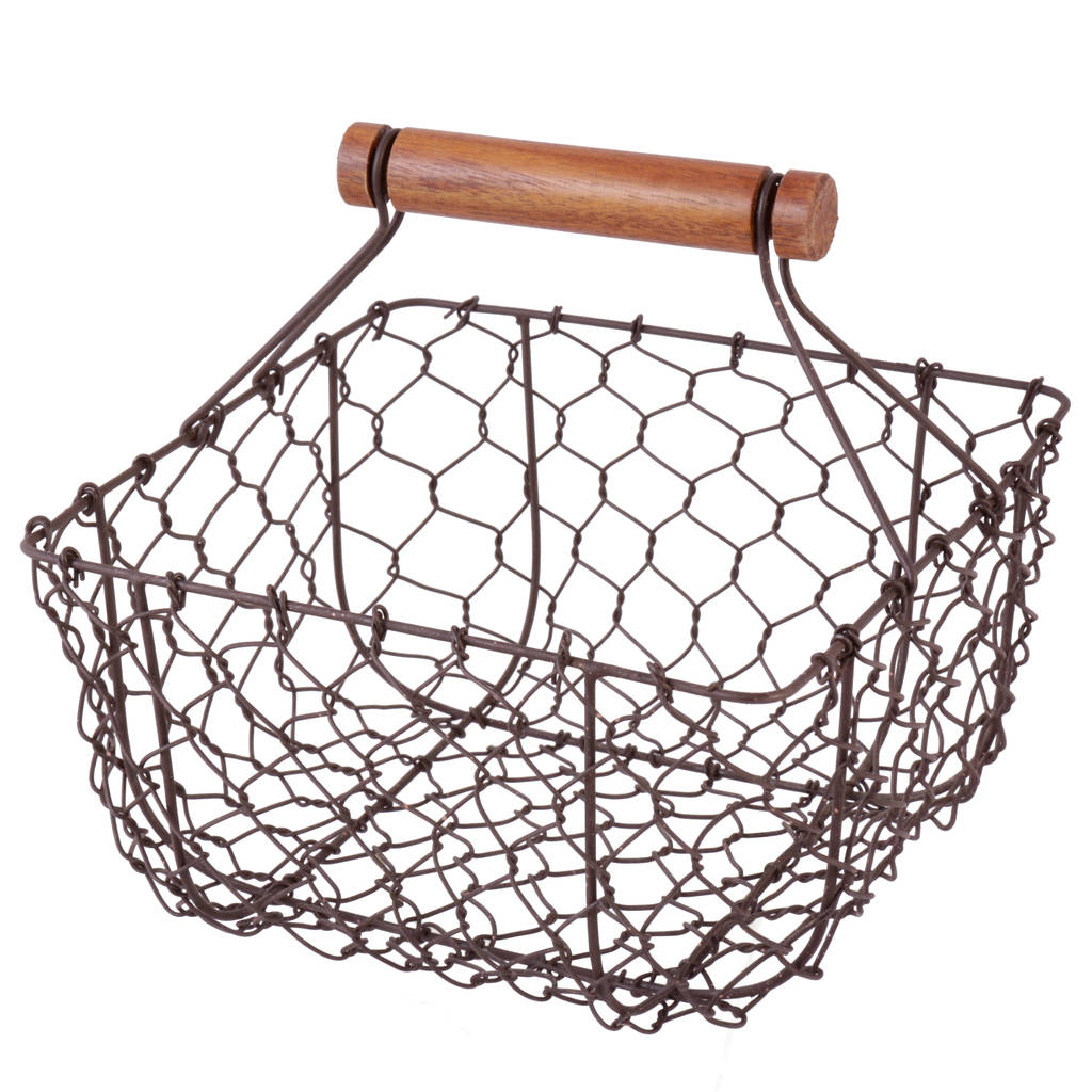 Personalised Flower Picking Trug Basket By Dibor