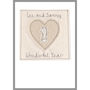 Personalised Wedding Anniversary Heart Card, thumbnail 7 of 12