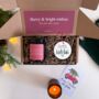 Personalised Godmother Christmas Candle Gift Set, thumbnail 1 of 8