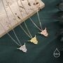 Sterling Silver Highland Cow Pendant Necklace, thumbnail 2 of 12