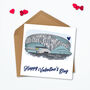 Valentines Tottenham Fc Personalised Card, thumbnail 5 of 5