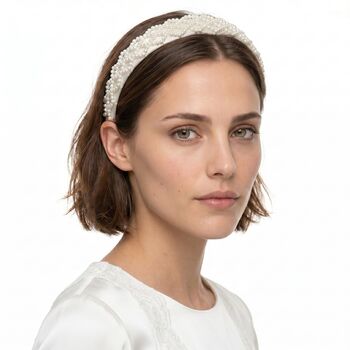 Pearl Lattice Style Headband, 2 of 2