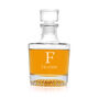 Monogrammed Round Glass Decanter, thumbnail 4 of 4