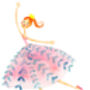 Magical Fairy Dancer Friends Customised Gift Print, thumbnail 8 of 11