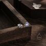 Moonstone Thorn Claw Stud Earrings, thumbnail 5 of 11