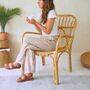 Wicker Bamboo Chair, thumbnail 5 of 10