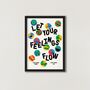 Let Your Feelings Flow Art Print, thumbnail 2 of 5