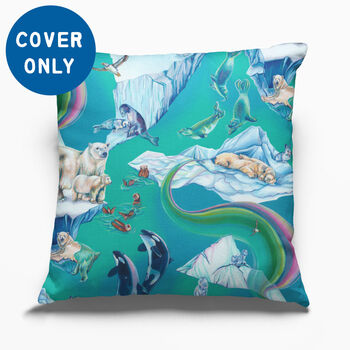 Orca Arctic Animals Cushion Cover, 2 of 10