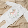 1st Fathers Day Personalised Vest Or Sleepsuit, thumbnail 3 of 4