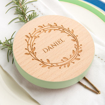 Wedding Place Setting And Guest Favour Coasters, 2 of 7