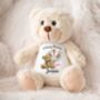 Personalised Green Memorial Bear Cross Teddy, thumbnail 3 of 12