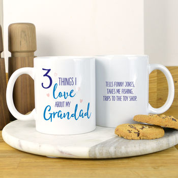 Things I Love About Grandad Mug, 2 of 3