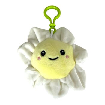 “Mum In A Million” Cuddly Sunflower Bag Keyring, Four Colours, 4 of 5