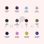 Sterling Silver Heart Name Necklace With Birthstone, thumbnail 8 of 8
