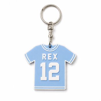 Personalised Football Shirt Keyring, 8 of 10
