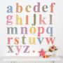 Hand Stained Wooden Alphabet Rainbow Letters, thumbnail 9 of 9