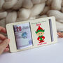 Personalised Christmas Elf Money Gift Holder, thumbnail 4 of 8