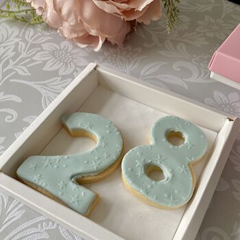 Milestone Personalised Letterbox Vanilla Cookie, 11 of 12