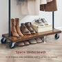 Contemporary Industrial Planter Trolley Rail, thumbnail 7 of 10