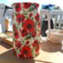Extra Large Jug In Red Poppy Design, thumbnail 4 of 7