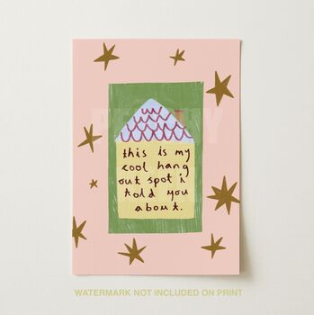 Cosy Home Family Art Print, 2 of 2