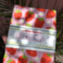 Sweet Strawberries Organic Cotton Tea Towel, thumbnail 2 of 6