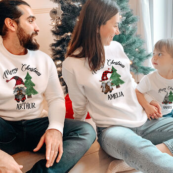 Matching Family Gnome Christmas Jumper, 2 of 11