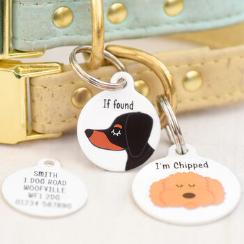 Dog Breed ID Tag Personalised, 12 of 12