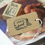 Love Is Sweet Wedding Favours Rubber Stamp, thumbnail 5 of 5