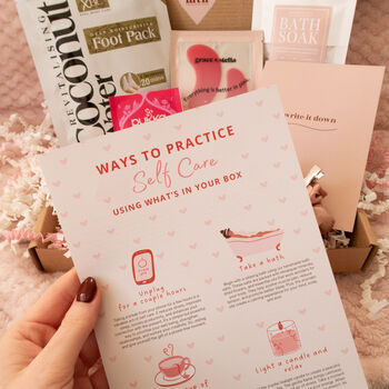 Galentine's Day Self Care Pamper Hamper, 7 of 7