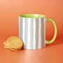 Cool Dad Striped Design Mug, thumbnail 4 of 6