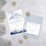 'A Winters Day' Concertina Wedding Invitation, thumbnail 4 of 7