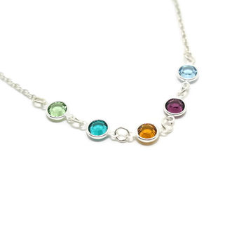 Family Birthstone Necklace, 4 of 4