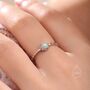 Opal Bead Gemstone Ring, thumbnail 6 of 10