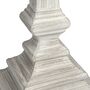Taupe Bedside Table Lamp With Linen Shade 52cm Tall, thumbnail 3 of 5