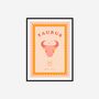 Children's Taurus Zodiac Print, thumbnail 3 of 8