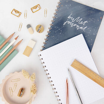 Peaceful Night Personalised Bullet Journal, 9 of 11