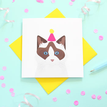 Personalised Birthday Cat Wrapping Paper, 7 of 11