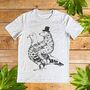 Pigeon And Bear T Shirt, thumbnail 1 of 5