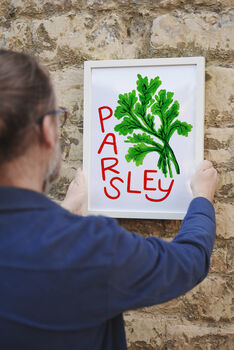 Parsley Herb Print From An Original Painting, 5 of 11