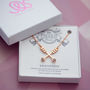 Rose Gold Colour Gift Card Necklace Charm Selection, thumbnail 6 of 11